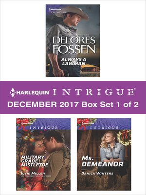 cover image of Harlequin Intrigue December 2017--Box Set 1 of 2